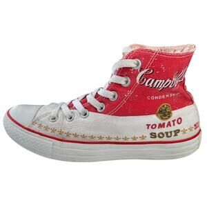 SINGLE LEFT SHOE RARE CONVERSE X ANDY WARHOL Campbells Soup Size 6M/8W Amputee